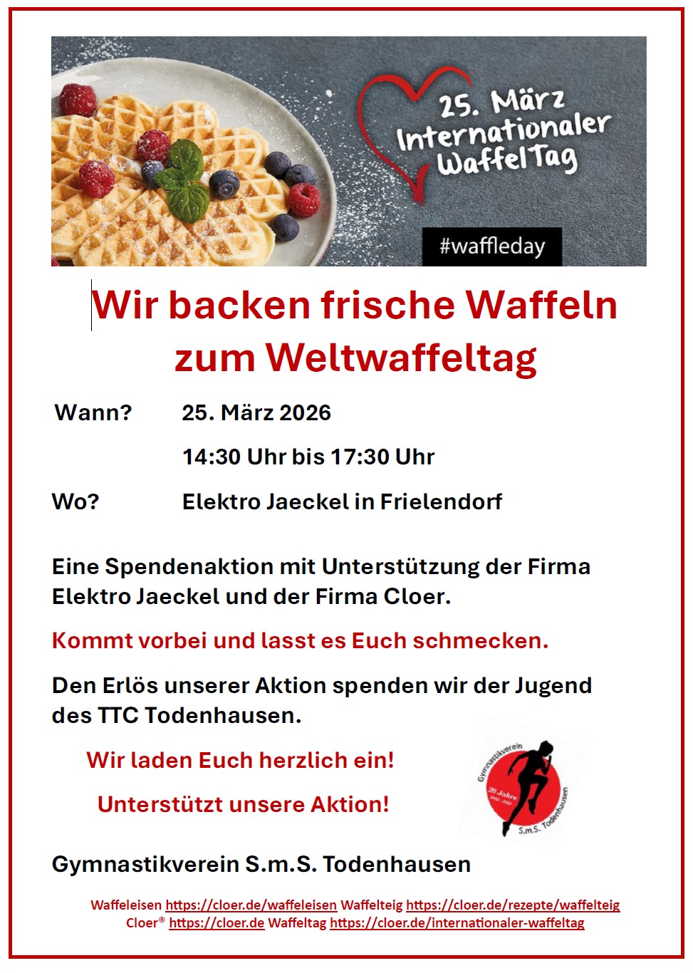2026 Waffeltag